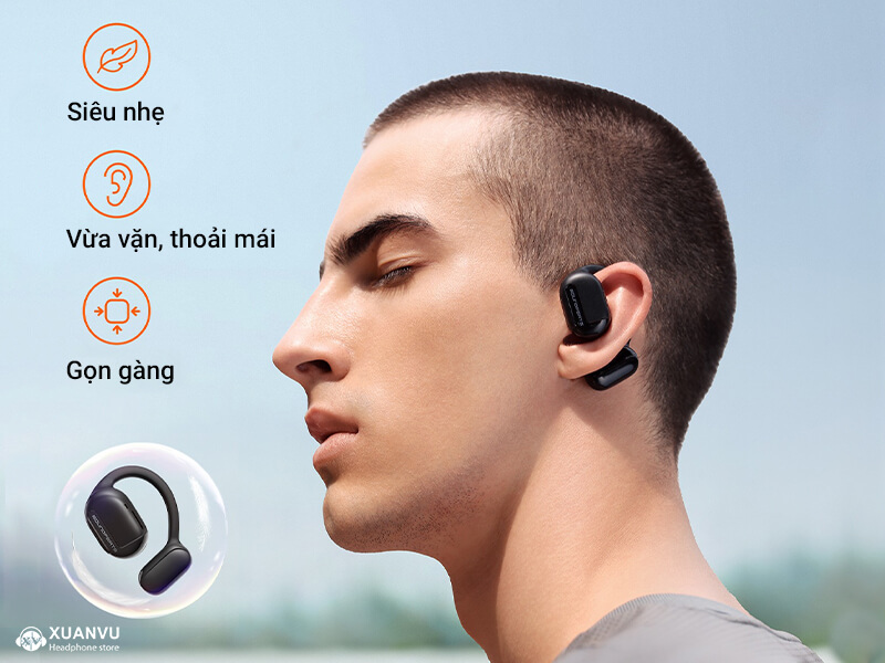 Tai nghe Bluetooth SoundPEATS GoFree thiết kế 
