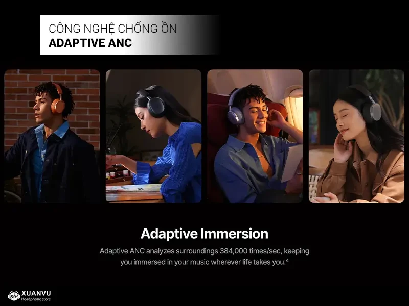 Tai nghe Baseus Inspire XH1 chống ồn adaptive ANC
