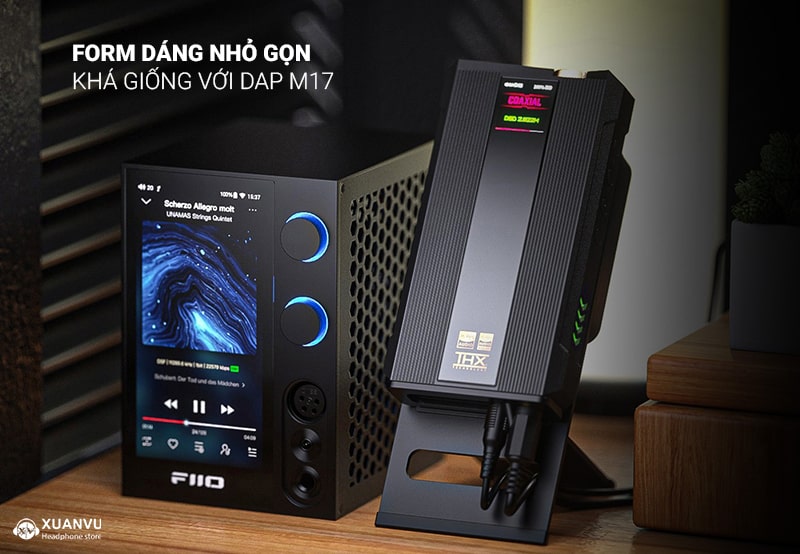 Bluetooth DAC/AMP FiiO Q7 thiết kế 