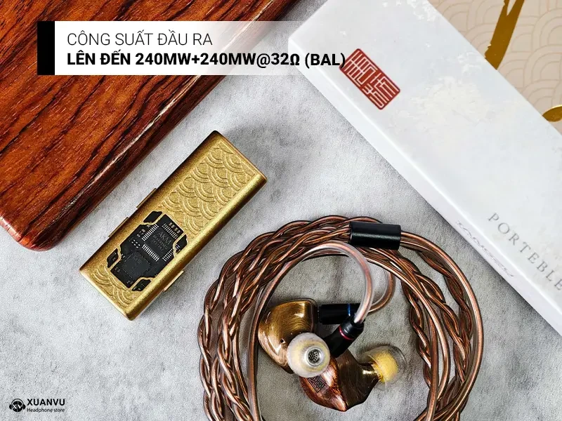 DAC/AMP Tangzu Yulinglong công suất đầu ra