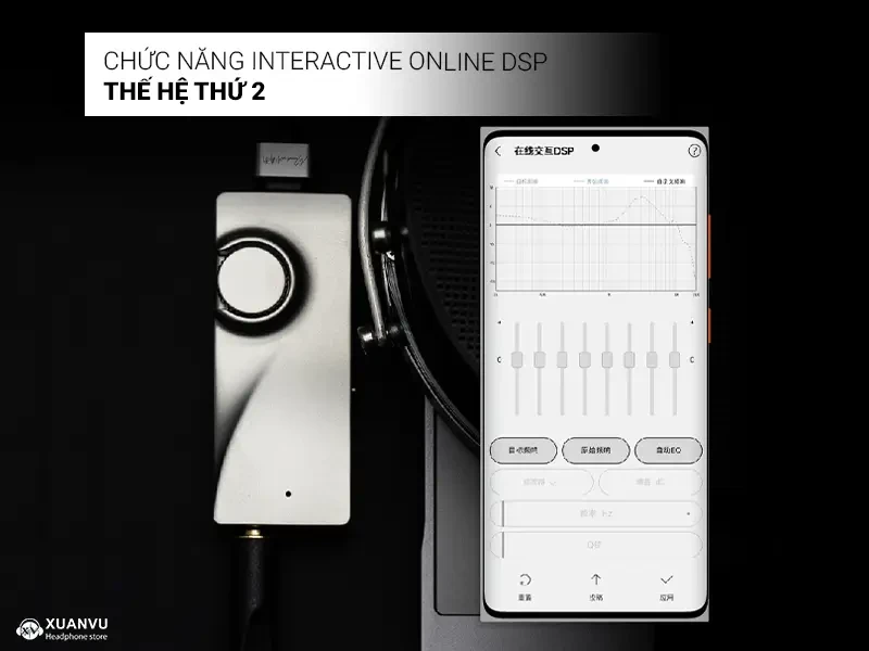 DAC/AMP Moondrop MoonRiver 3 chức năng dsp