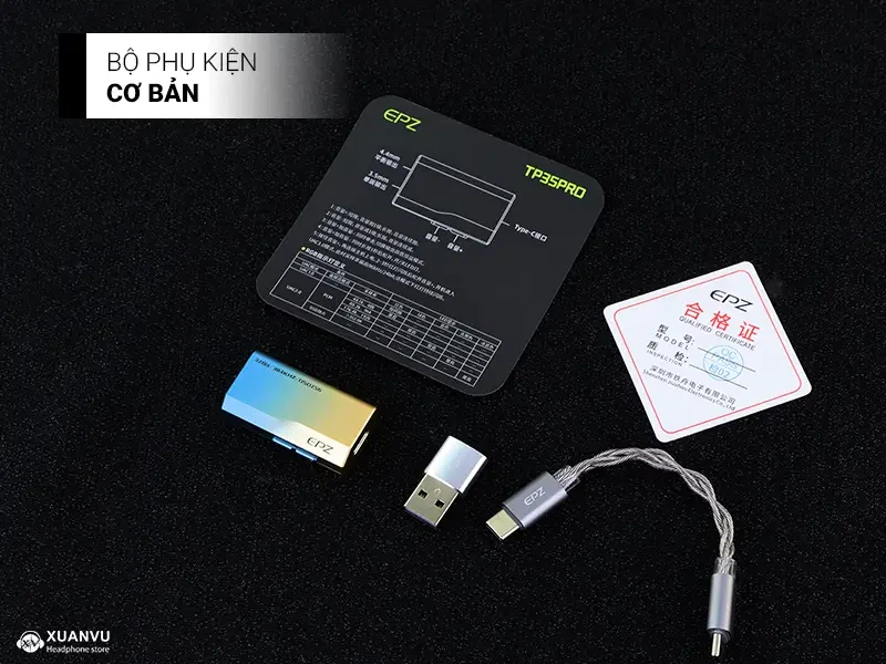 DAC/AMP EPZ TP35 Pro bộ phụ kiện