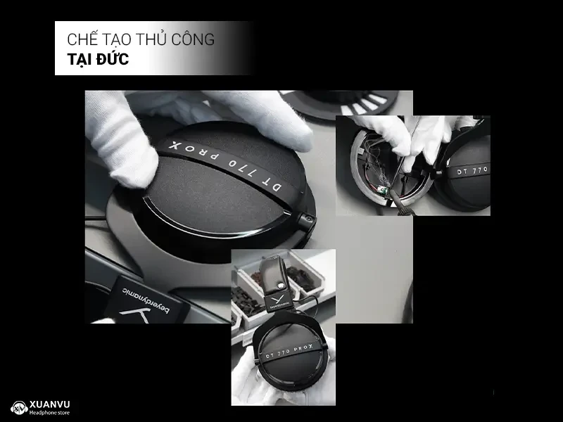 Tai nghe Beyerdynamic DT 770 Pro X chế tạo thủ công