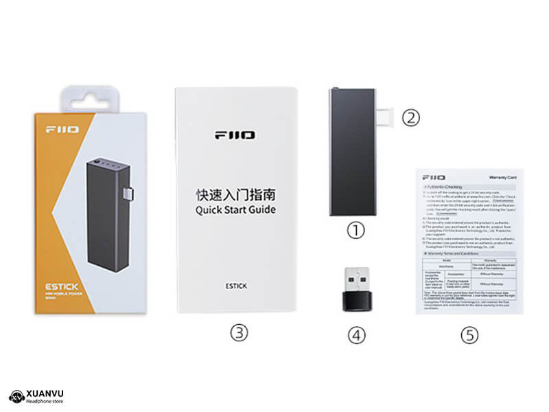 Pin dự phòng FiiO Estick cho KA17 bộ phụ kiện