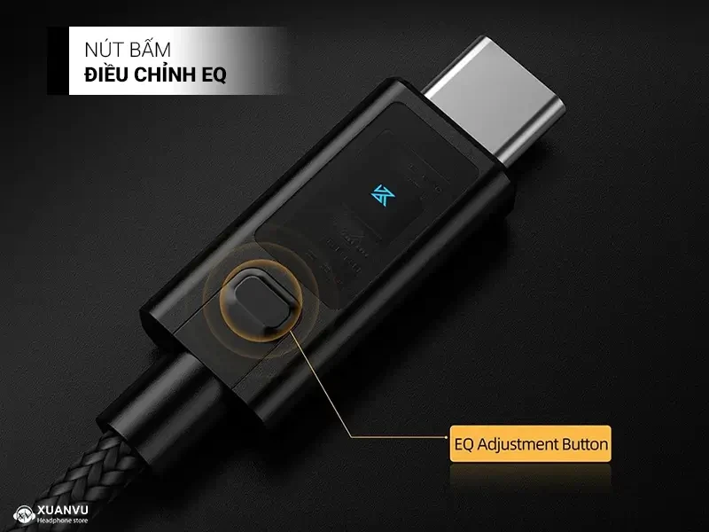 Dongle DAC/AMP KZ AM02 điều chỉnh EQ