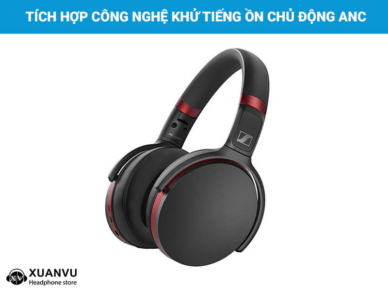 Tai nghe Sennheiser HD 458BT có tính năng chống ồn