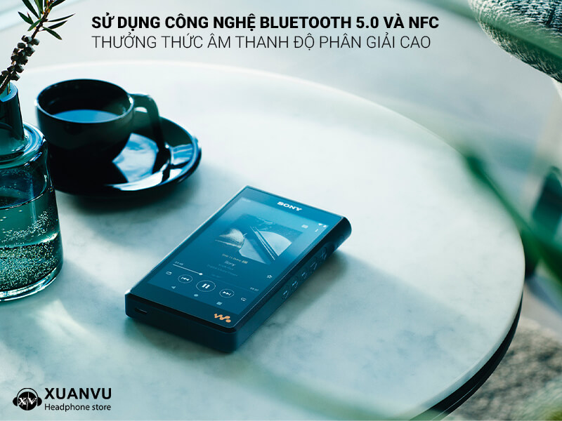 Máy nghe nhạc Sony Walkman NW-WM1AM2 công nghệ bluetooth