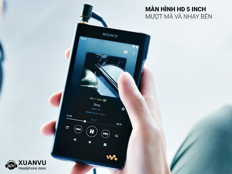 Máy nghe nhạc Sony Walkman NW-WM1AM2 màn hình