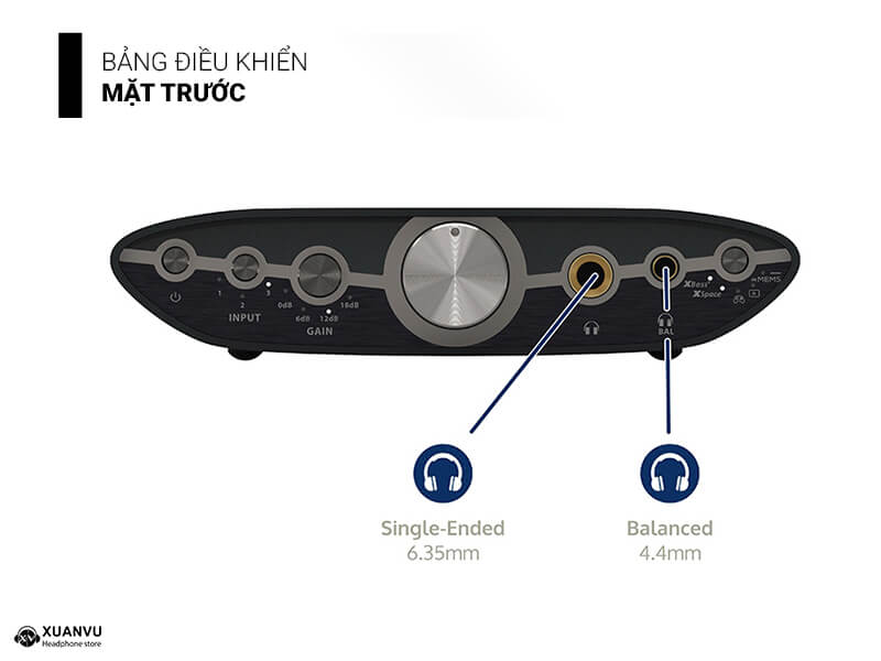 Amp iFi Zen Can 3 thiết kế mặt trước