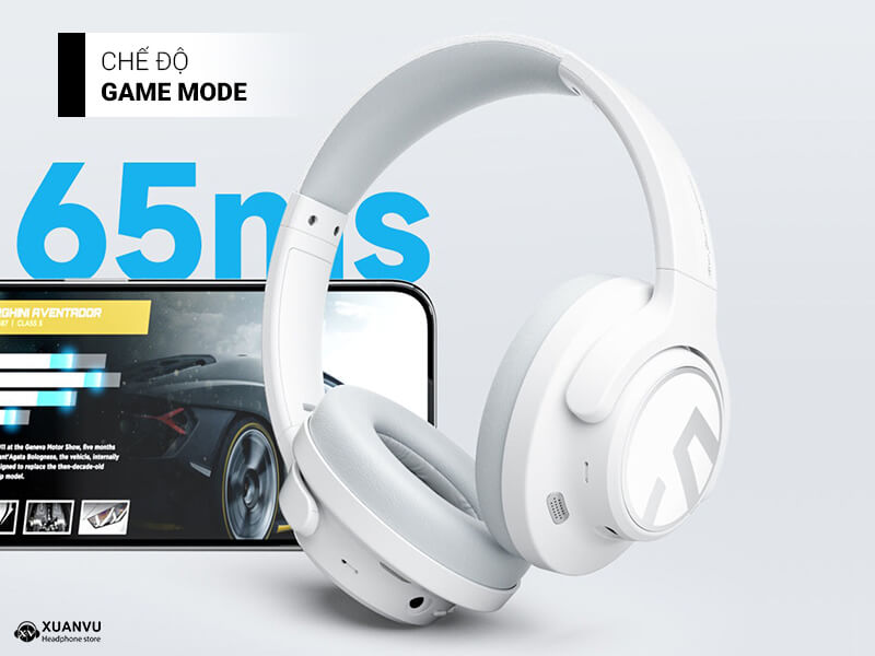 Tai nghe bluetooth SoundPeats Space chế độ game mode