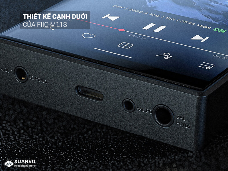 Máy nghe nhạc FiiO M11s thiết kế