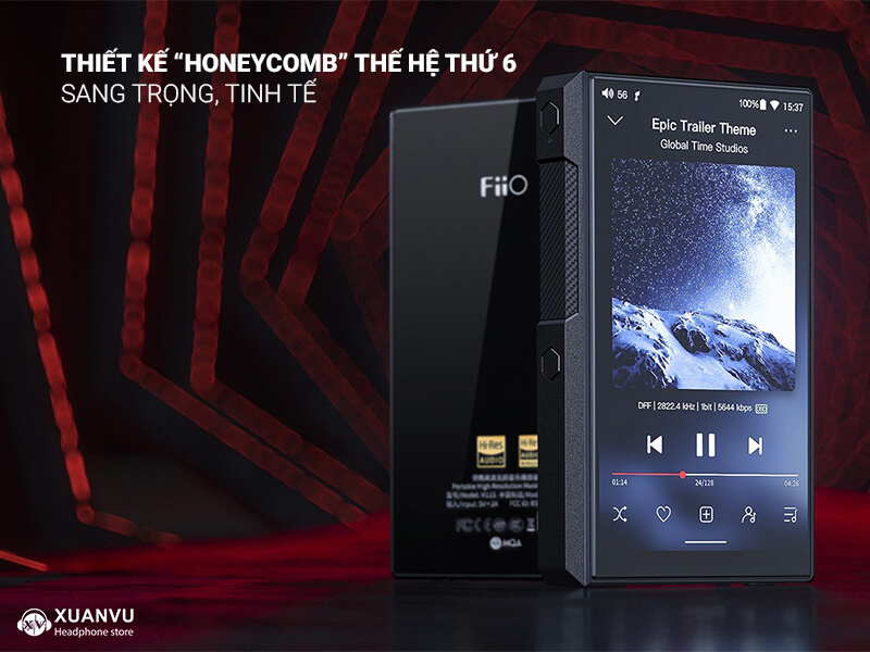 Máy nghe nhạc FiiO M11s thiết kế