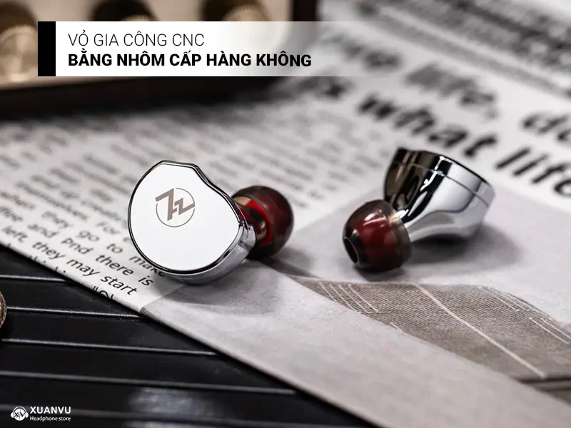 Tai nghe 7Hz x Crinacle: Divine vật liệu vỏ