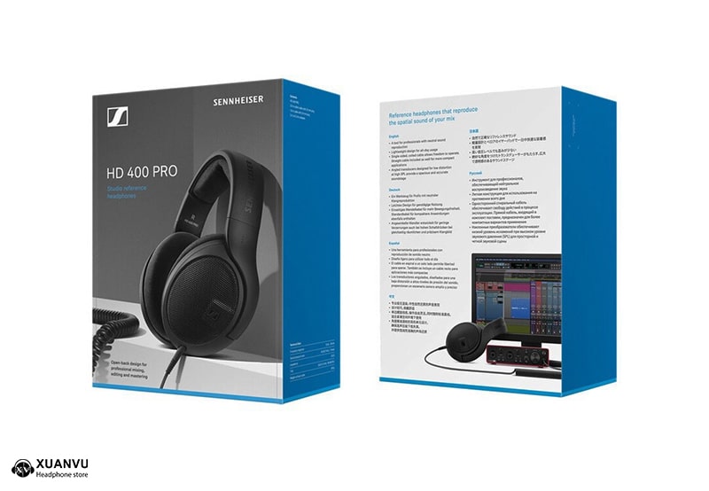 Tai nghe Sennheiser HD 400 Pro bao bì