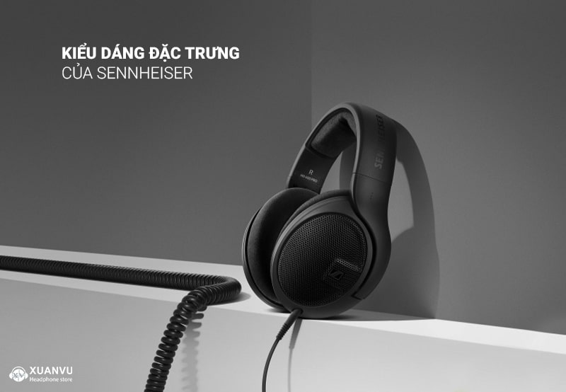 Tai nghe Sennheiser HD 400 Pro kiểu dáng công nghiệp