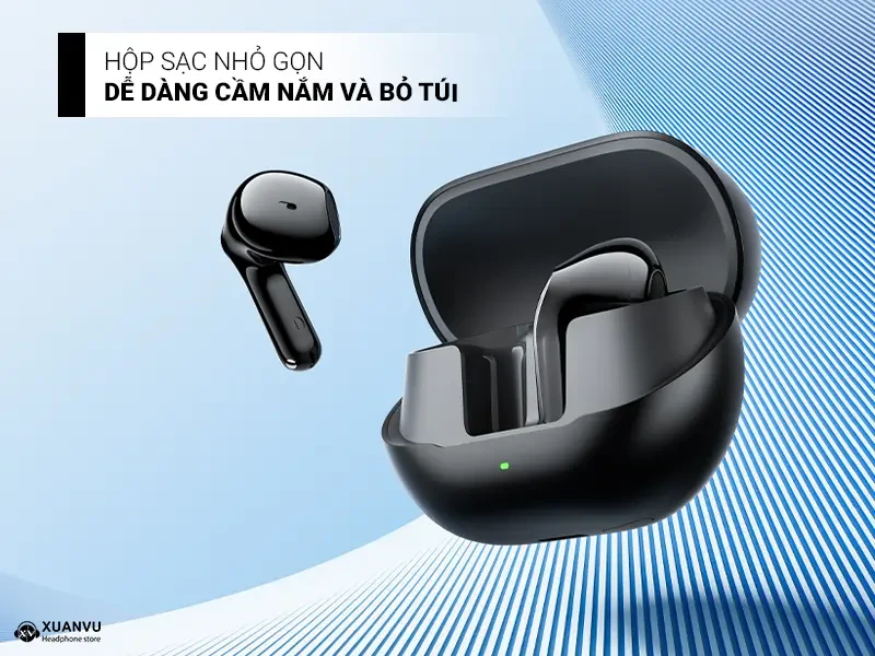 Tai nghe Bluetooth SoundPeats Air6 HS hộp sạc nhỏ gọn