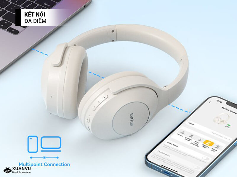 Tai nghe bluetooth EarFun Wave Life đa điểm