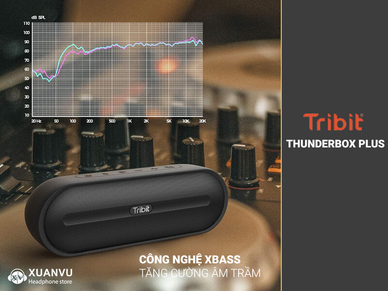 Loa không dây Tribit ThunderBox Plus chất âm