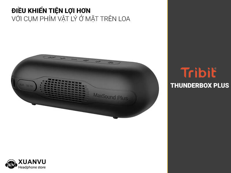Loa không dây Tribit ThunderBox Plus cụm điều khiển