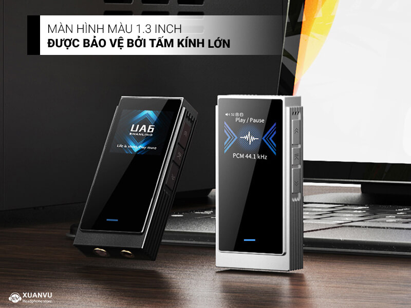 DAC/AMP Shanling UA6 màn hình