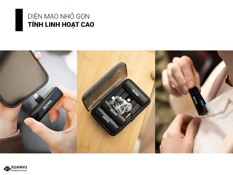 Micro thu âm không dây BoyaLink diện mạo