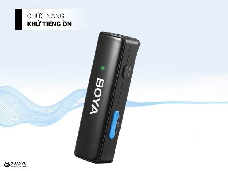 Micro thu âm không dây BoyaLink khử tiếng ồn