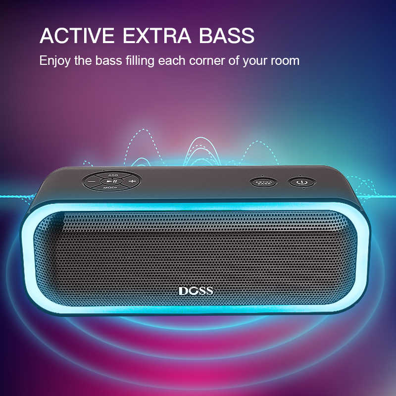 Loa DOSS SoundBox Pro Bluetooth thiết kế trẻ trung
