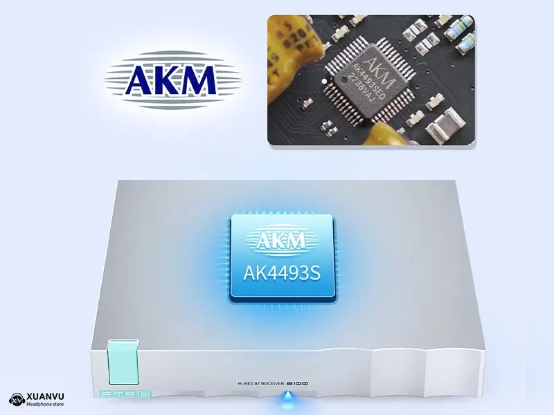 SMSL B100 Bluetooth Receiver chip dac 