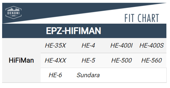 Đệm Pad Dekoni Audio EPZ-HIFIMAN-HYB tương thích