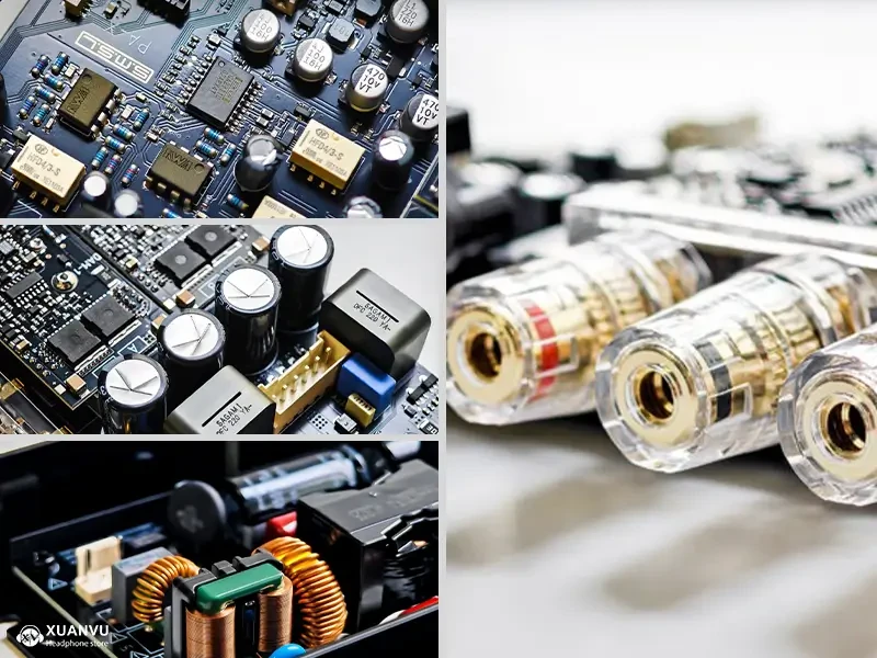 SMSL PA-X Power Amplifier linh kiện