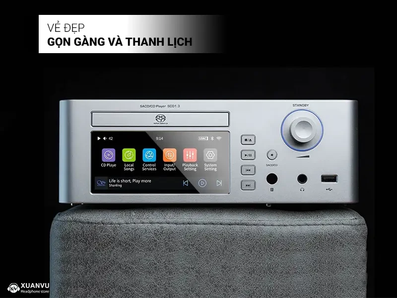Shanling SCD1.3 SACD Player thiết kế 