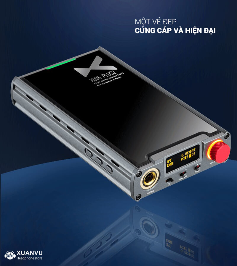 DAC/AMP xDuoo XD05 Plus2 thiết kế