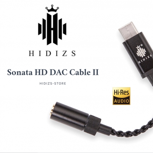 DAC Hi-res Type-C to 3.5mm Hidizs Sonata HD hiệu năng cao 