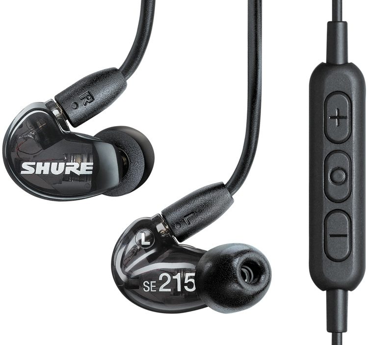 Tai nghe Shure SE215 with Mic + Remote âm thanh tuyệt vời 