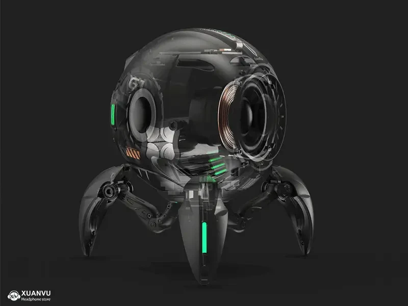 Loa Bluetooth GravaStar Mars Pro – War damaged Version cấu hình loa