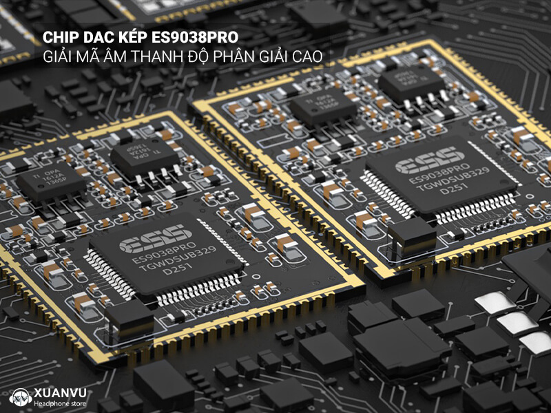 DAC/AMP FiiO K9 Pro ESS chip dac kép