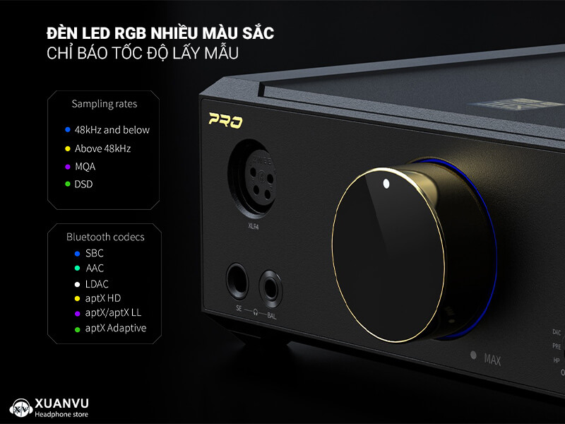 DAC/AMP FiiO K9 Pro ESS đèn led