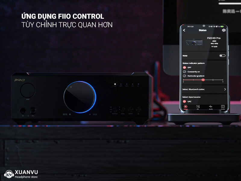 DAC/AMP FiiO K9 Pro ESS ứng dụng