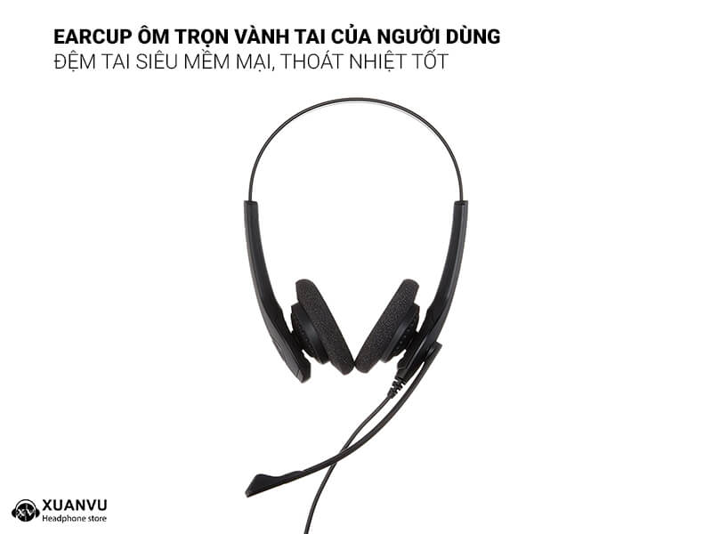 Tai nghe Jabra Biz 1500 Duo USB earcup