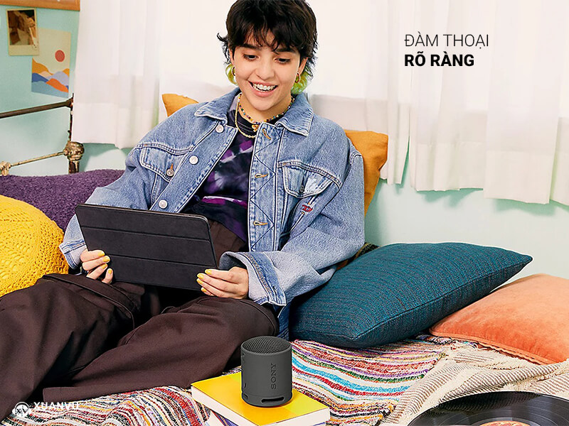 Loa Sony SRS-XB100 đàm thoại