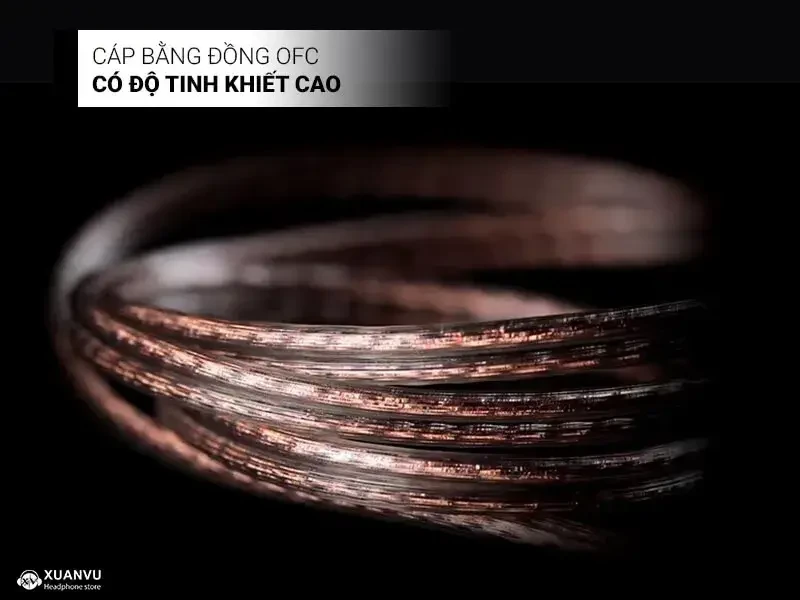 Tai nghe KZ Castor Pro không Mic cáp đồng OFC