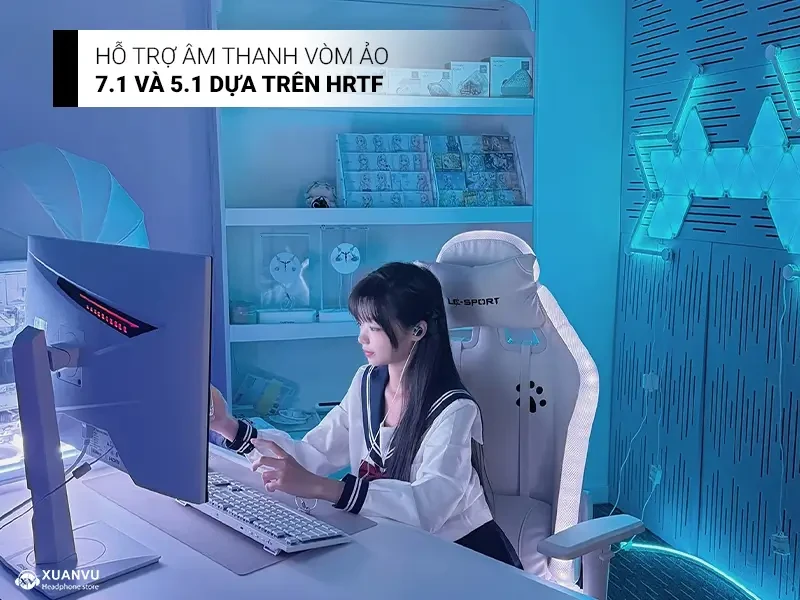 Tai nghe Tanchjim Fola hỗ trợ âm thanh vòm ảo