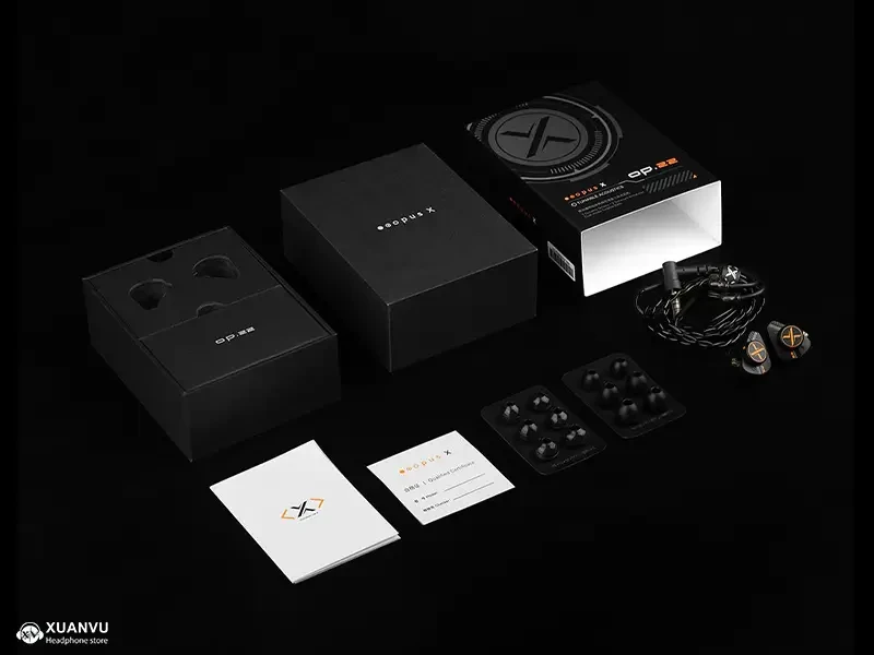 Tai nghe ooopusX Op.22 - 3.5mm bao bì 