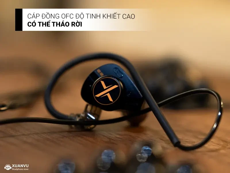 Tai nghe ooopusX Op.22 - 3.5mm cáp đồng ofc