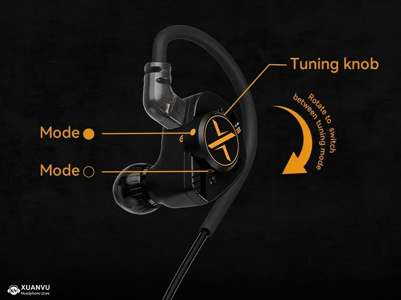 Tai nghe ooopusX Op.22 - 3.5mm chế độ