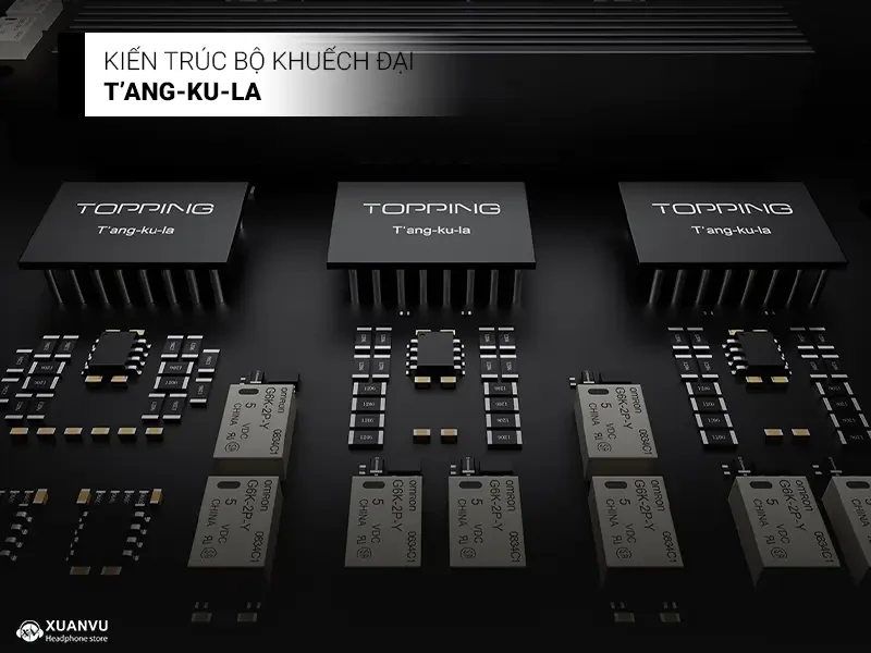 Topping A900 Headphone Amplifier & Preamplifier kiến trúc