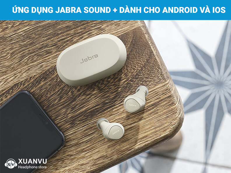 Tai nghe True Wireless Jabra Elite 7 Pro ứng dụng Jabra Sound Plus