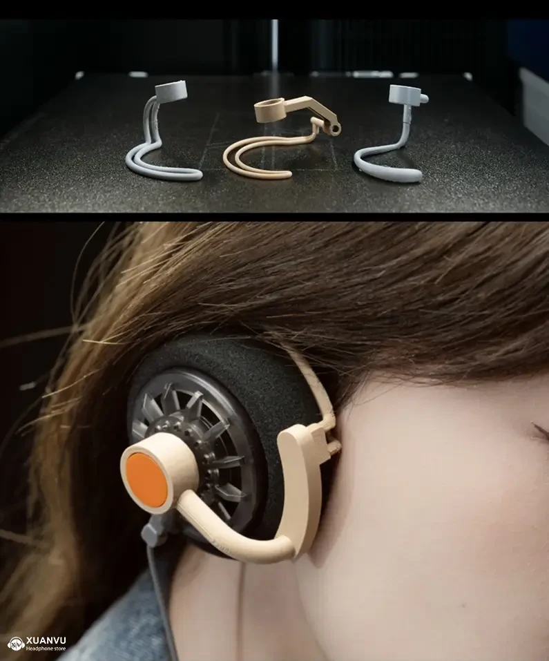 Tai nghe Moondrop Old Fashioned phụ kiện 3D