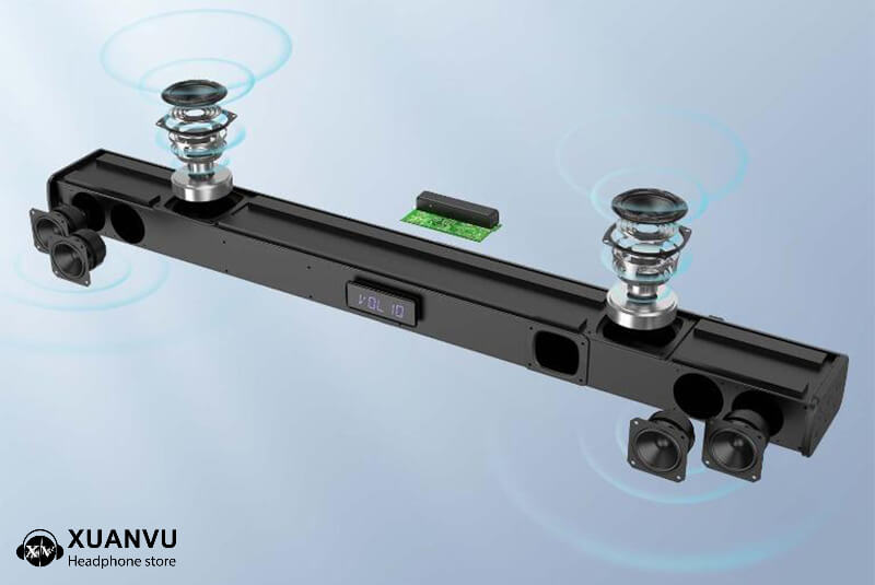 Loa Bluetooth Tribit SoundBar kích thước trình điều khiển