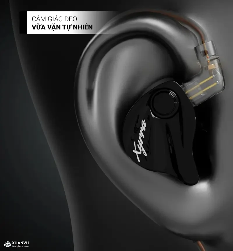 Tai nghe CCA Xyrra - 3.5mm (có mic) cảm giác đeo